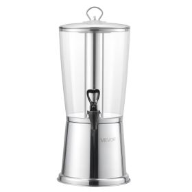 Drink Dispenser 2.1 Gal Beverage Dispenser for Parties with Spigot Ice Chamber