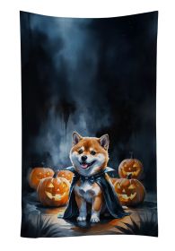 Shiba Inu Puppy Halloween Kitchen Towel Dish Cloths Guest Hand Towel Decorative Bathroom Towel for Face,Tea, Dishcloth, Kitchen and Bath
