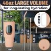 46 Oz Glass Tumbler with Straw and Lid Peach Glass Water Bottle with Natural Bamboo Lid 2 Slim and Boba Straws Silicone Sleeve Dishwasher Safe Car Hol