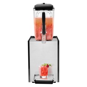 VEVOR Commercial Beverage Dispenser 12L Cold Juice Ice Drink Dispenser for Party (Default: Default)
